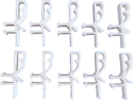 Amazing Drapery Hardware 10 Pack Hidden Valance Clips for Wood or Fauxwood Blinds