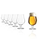 Stölzle Lausitz Berlin Biergläser 6er Set 500 ml – Elegantes Bierglas ideal für Pils & andere Biere – Stilvolle Bierschwenker aus hochwertigem Kristallglas – Spülmaschinengeeignet & Made in Germany