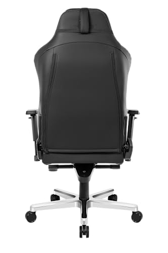 Akracing Office Series Onyx Deluxe Executive Real Leather Desk Chair With High Backrest, Recliner, Swivel, Tilt, Rocker & Seat Height Adjustment Mechanisms, 5/10 Warranty - Black - #TOP3