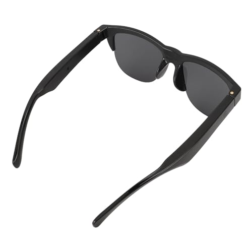 Bluetooth Smart Sunglasses, HD Lenses, Faster Stable Connection, Open Design Dual Speakers WL Glasses with Mic, Touch Control Audio Glasses, IPX4 Water