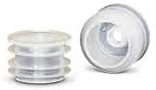 Orifice Reducers for Our 12-16 Ounce Grad Oval Bottles 22 mm Neck Inside Diameter 24 mm Outside Diameter-Package of 10