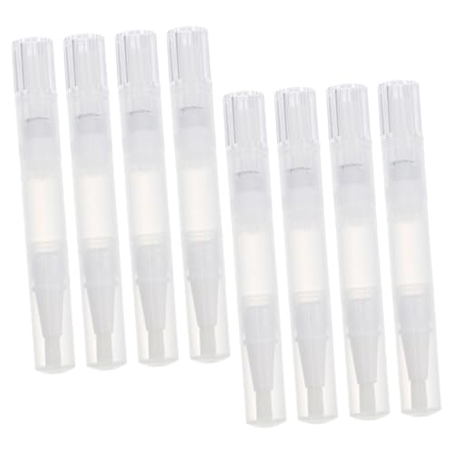 HONMEET Penne Vuote Per Olio Per Cuticole Contenitori Per Unghie Per Manicure E Forniture Nail Art Portatili E Compatte