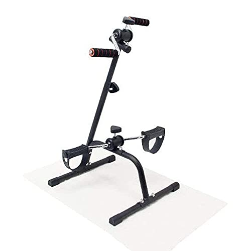 Bicicleta estacionaria mini para ejercicios de piernas y brazos miniatura 1