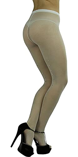 Image of ToBeInStyle Women's Nylon Solid Opaque Pantyhose Tights