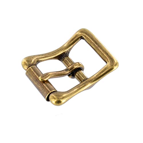 B6226 3/4" Antique Brass, Roller Buckle, Solid Brass-Ll #TOP12