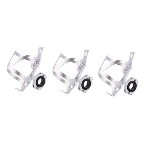 Soporte para botella de agua para bicicleta BESPORTBLE de aleación de aluminio pack de 3 2