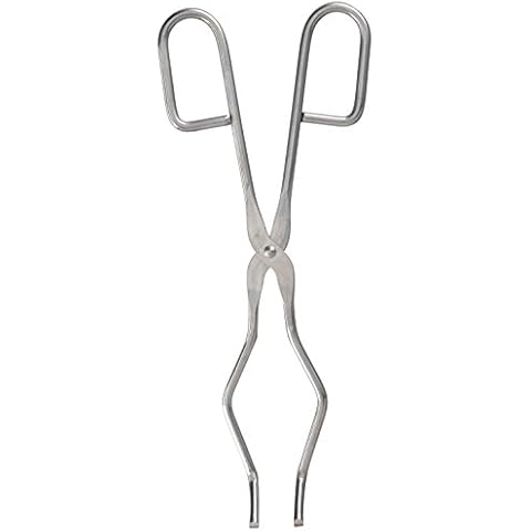 neoLab E-6976 ecoLab-Tiegelzange aus Edelstahl, 220 mm lang Cover