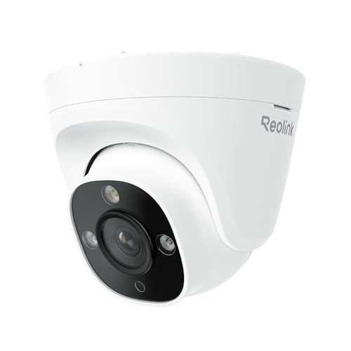 REOLINK Professional 4K 8MP PoE Security Camera Outdoor, 125° Diagonal Wide View, Smart Event Detection, Perimeter Protection, Color & Infrared Night Vision, 2-Way Audio, IP67 Weatherproof, RP-PCT8M