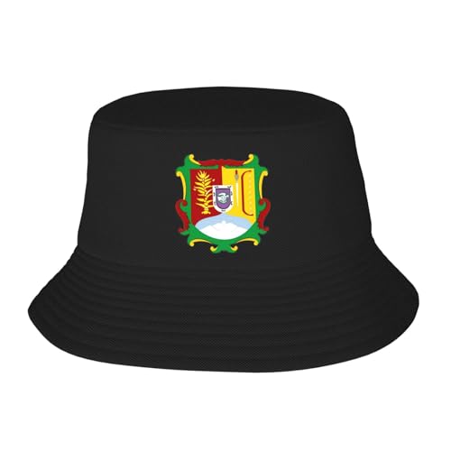 Nayarit State Flag Bucket Hat for Men Women - Sun Protection Fisherman Hat, Lightweight Foldable Casual Outdoor Summer Hat for Beach, Fishing, Hiking (Black)