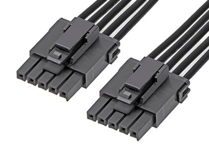 Molex/Waldom, 217465-1053, Molex 217465-1053 Rectangular Cable Assemblies Ultra-Fit Sr R-R 5 Circuit 600mm Disc Sn (15 Item/s)