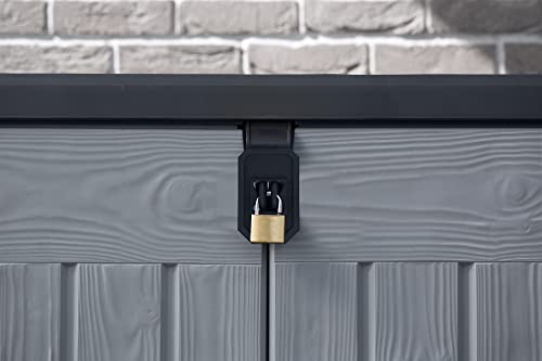 Keter range poubelle extérieur gris anthracite 1200 litres