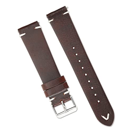 Sangle de montre en cuir rétro fait main l'authenticité d'un savoir faire à votre poignet