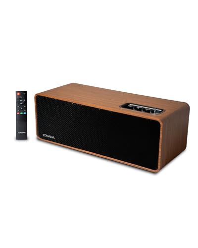 Altavoces de estantería de cobre Onara para música en el salón con HDMI ARC y USB