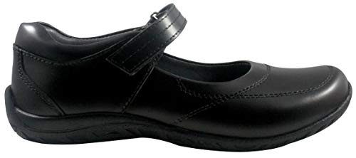 Little Girls Black Soft Leather Shoes, Claudia 10.5M2