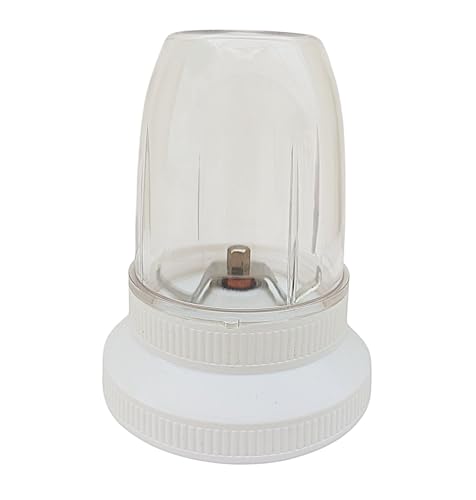 Image of AJS spares- 600ml Small /Chutney Jar for inchPANASONIC inch Mixer models inchMx-Ac555, Mx-Ac400, Mx-Ac350, Mx-Ac310, Mx-Ac300, Mx-Ac250, Mx-Ac220, Mx-Ac210 inch | For Safety Lock Models only
