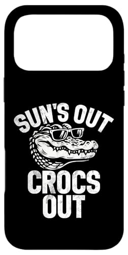 Sun's Out Crocs Out �N���R�_�C�� �X�}�z�P�[�X iPhone 17 Pro Max �p