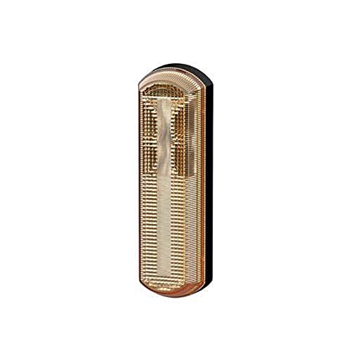 Hella Indicatore Direzione Supplementare - Shapeline Tech - Led - 24V / 12V - Incollato/Montaggio, Esterno - Colore Diffusore Luce: Giallo - Spina: Am