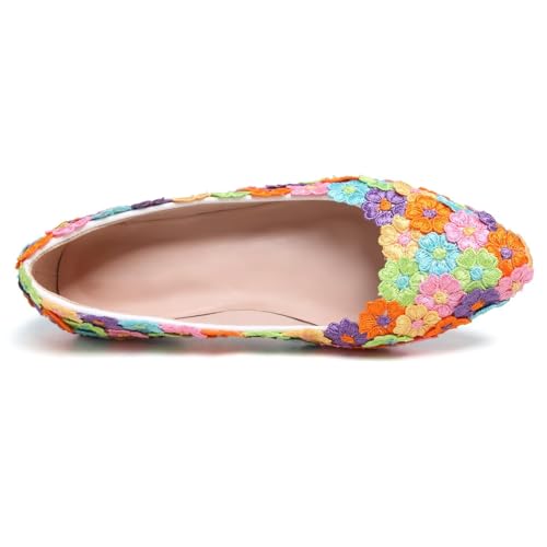 Image of SAILING LU Casual Shoes for Women Dressy Ballet Flats | Comfort Fit, Work Shoes,Casual for Women, Slip-Ons Loafers