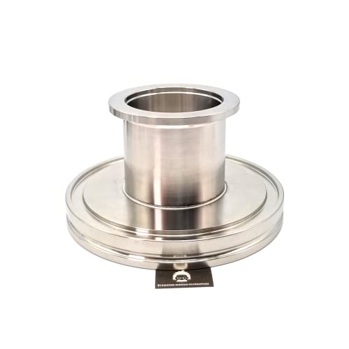 Image of bmotiontech ISO-K 63 Flange (clamp Type) to NW50 KF50 Flange Reducer Converter Adapter (ISO-K 63 to KF50 Reducer)