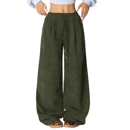 Pantalon large femme paperbag idéal pour le bureau et les sorties