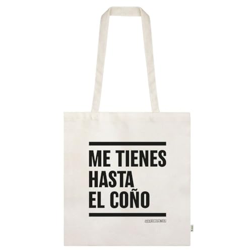 Regalisimos Bolsa ToteBag Frases Humor Asas Largas Multiuso