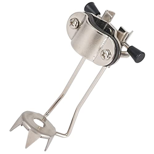 KOMBIUDA Heavy Duty Ice Grip Attachment for Walking Canes Crampons for Trekking Poles Skid Accessory for Winter Hiking Snowy and ICY Terrain