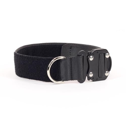 Zentauron Diensthund Halsband Kilo 9 45mm breites Hundehalsband mit Zweipunkt Metall-Schnalle