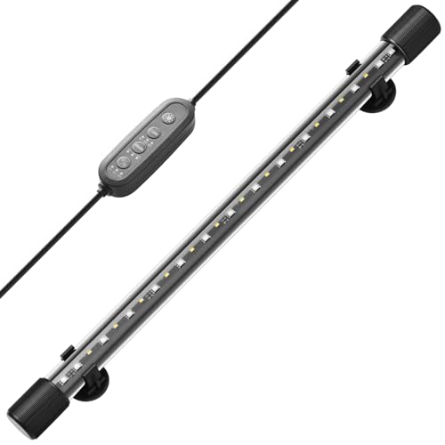 FEDOUR 48CM Aquarium Led Beleuchtung, 24/7-Modus Aquarium LED Licht mit Vollspektrum RGBW LEDs, IP68 Wasserdichte Fisch Tank Lampe mit Dimmen, Timer- und Farbverstellung FEDOUR 48CM Aquarium Led Beleuchtung, 24/7-Modus Aquarium LED Licht mit Vollspektrum RGBW LEDs, IP68 Wasserdichte Fisch Tank Lampe mit Dimmen, Timer- und Farbverstellung