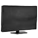 Schwarz Monitor Hülle 27 Zoll All-Inclusive Bildschirm Hülle 420D Oxford-Stoff Staubschutz Wasserdicht Abdeckhaube für PC Bildschirm (71 x 46 x 10 cm)