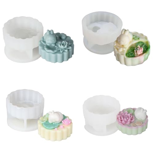 Molde de silicona para cocina con diseño de conejo miniatura 5