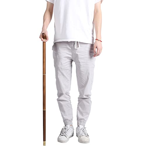 Bengala dobrável profissional, bengala de madeira de ébano com cabo em T Bengala dobrável Bengala au