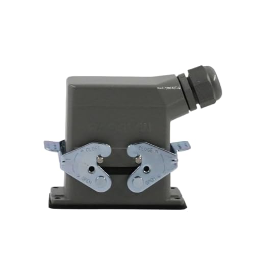 Enchufe de aviación H10B-HE-010-1 rectangular de 10 pines para cableado de maquinaria a500v