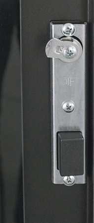kab24® Netzwerkschrank Serverschrank Wandhehäuse Netzwerk Wandschrank Wandverteiler SOHO Schrank schwarz 19 Zoll 36 HE H:172,8 x B:80 x T:80cm