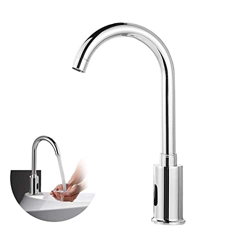 Robinet à induction en cuivre massif mitigeur haut de gamme pour lavabo moderne
