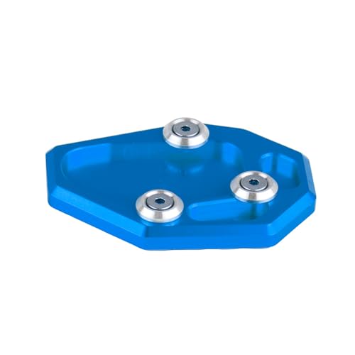 Extension béquille latérale MT07 et FZ6 : plaque support de stationnement moto 2014-2023