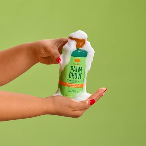 Image of Tree Hut Palm Grove Body Wash, Hydrating & Moisturizing Shower Gel with Shea Butter & Essential Oils, Soft Smooth Glowing Skin, Gentle Cleanser For All Skin Types, Self Care Gifts for Women, 18 Fl Oz