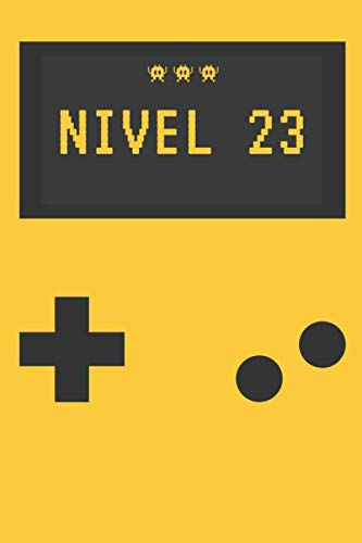 Regalo Cumpleaños Hombre - Nivel 23 - Libreta para Gamers Regalo Original y Barato para Cumpleaños de Hombre Agenda de 120 páginas Diario de ...