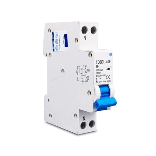 Diferencial de corriente residual tipo B de 18mm para evitar cortes de luz innecesarios