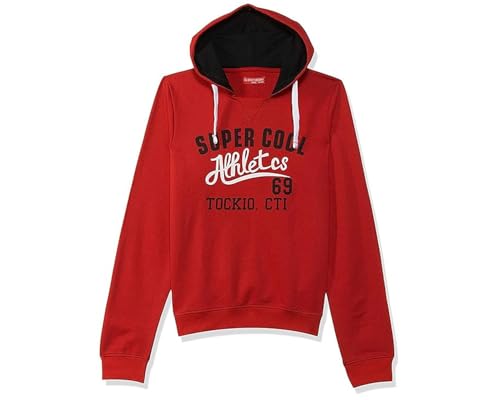Image of Clotth Theory Boy's Fleece Solid Color Blocked Hooded Sweatshirt Jacket