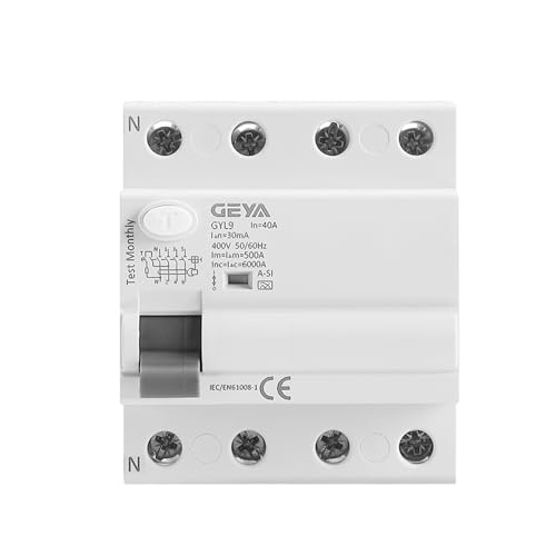 Type A-SI 4P 40A 30mA Évite Déclenchement Intempestif Dispositif GYL9 - 2