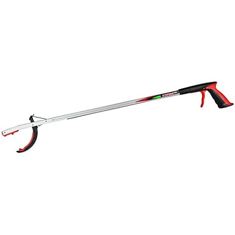 The Helping Hand Company LP1133IB Litter Picker Litterpicker Pro, Red/Silver, 33-Inch Cover
