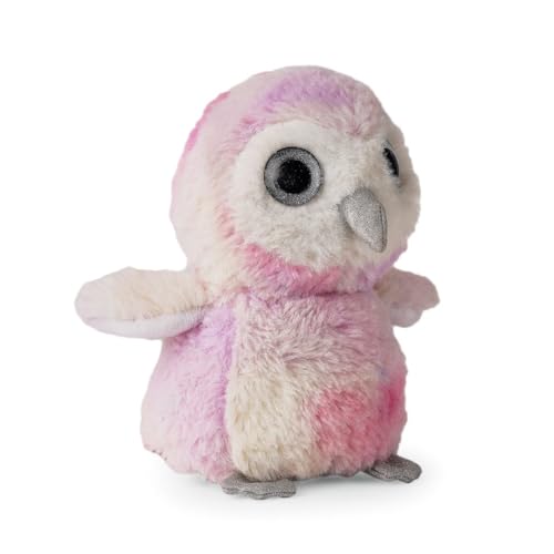 Image of Berry Shiny is Miny Series, Owl, Plush Soft, Toy Cute Kids, Sparkly Eyes, Birthday Animal Baby Boys /Girls (Pink)