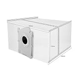 Kompatybilny z częściami zamiennymi do robota odkurzającego ECOVACS T50 PRO OMNI / T50 OMNI Główne szczotki boczne Ściereczki do mopa Filtry HEPA Worki na kurz Akcesoria(Red)
