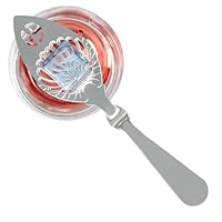 Goutteur à Absinthe En Acier Inoxydable - Cuillère à Sucre Design Creux - Outil Barman - 16.2x4.1 Cm
