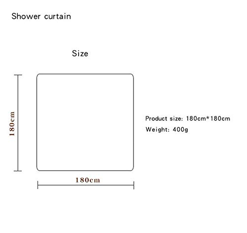 4-teiliges Badezimmer-Matten-Set, rutschfeste Pastoral-Bambus-Badematte, Duschvorhang, Bodenmatte, waschbarer Badezimmer… – Bild 3