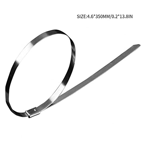 Kabelbinders Rvs Herbruikbare Metalen Heavy Duty Vergrendeling voor Eenvoudige Installatie Thuiskantoor Garage Workshop… - Image 7