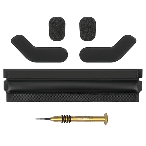 Geekria Replacement Headband Cover + Side Cushions + Mic Cover Set Compatible con Bose Proflight Series 1/2 Gaming Audífonos, Pieza de Reparación (Negro) miniatura 2