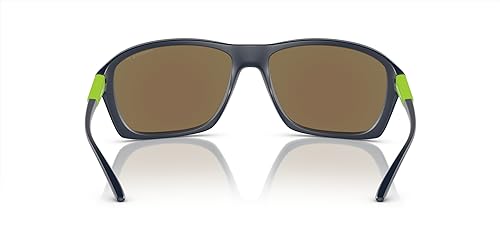 ARNETTE Man Sunglasses Matte Black Frame, Dark Grey Lenses, 63MM4