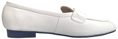 Image of Justar Women's Leather Penny Loafers Slip on Dress Flats Shoes for Women