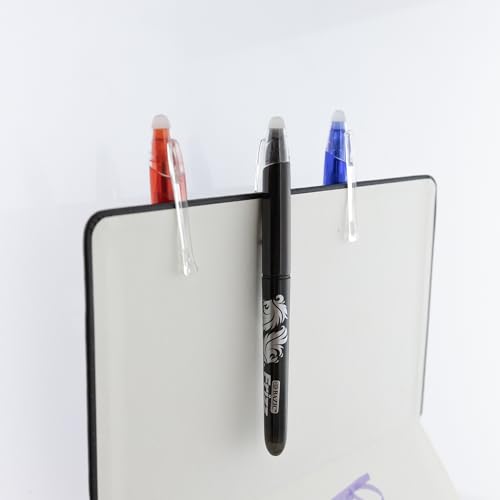 Bolígrafo de Gel Negro BAZIC Frizz Borrable con Grip miniatura 5